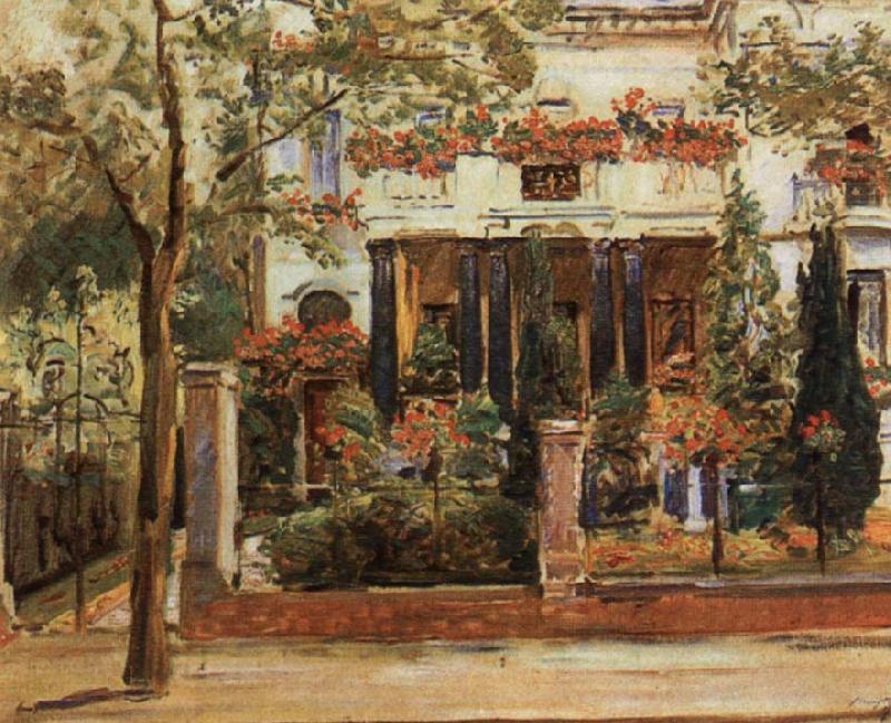 Steinbart Villa, Max Slevogt